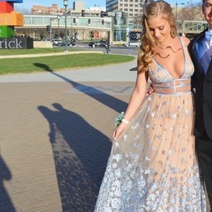 GB Floral Prom dress